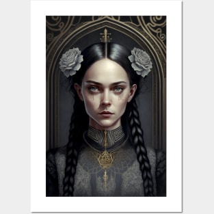 Wednesday Addams Concept Posters and Art